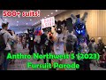 Anthro Northwest 5 (2023) Fursuit Parade