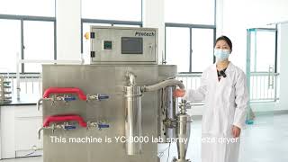 Pilotech YC-3000 Spray Freeze Granulator