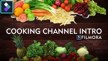 FILMORA 9 | HOW TO MAKE INTRO FOR COOKING CHANNEL | ANIMATED INTRO TUTORIAL [HINDI]