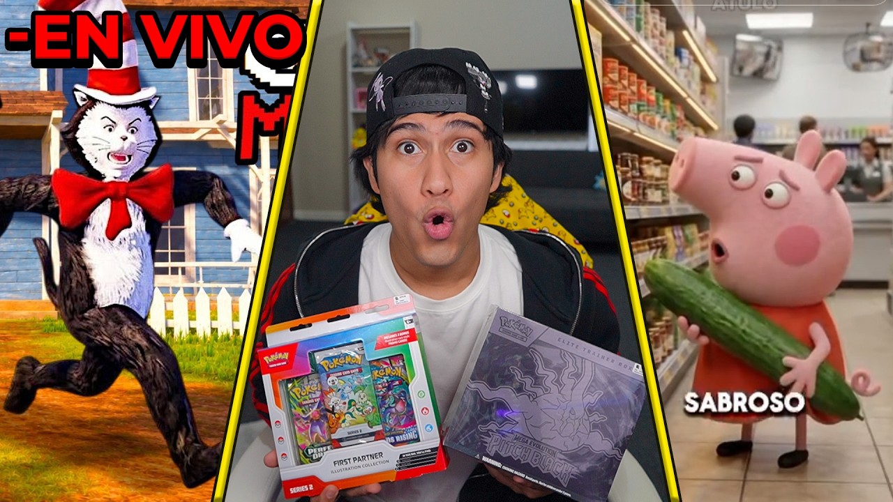 🔴HOLA MI AMOR🔴ABRIMOS CARTAS POKEMON CON ANA🔴REACCIONES🔴EL GATO ENSOMBRETADO🔴ROBLOX🔴