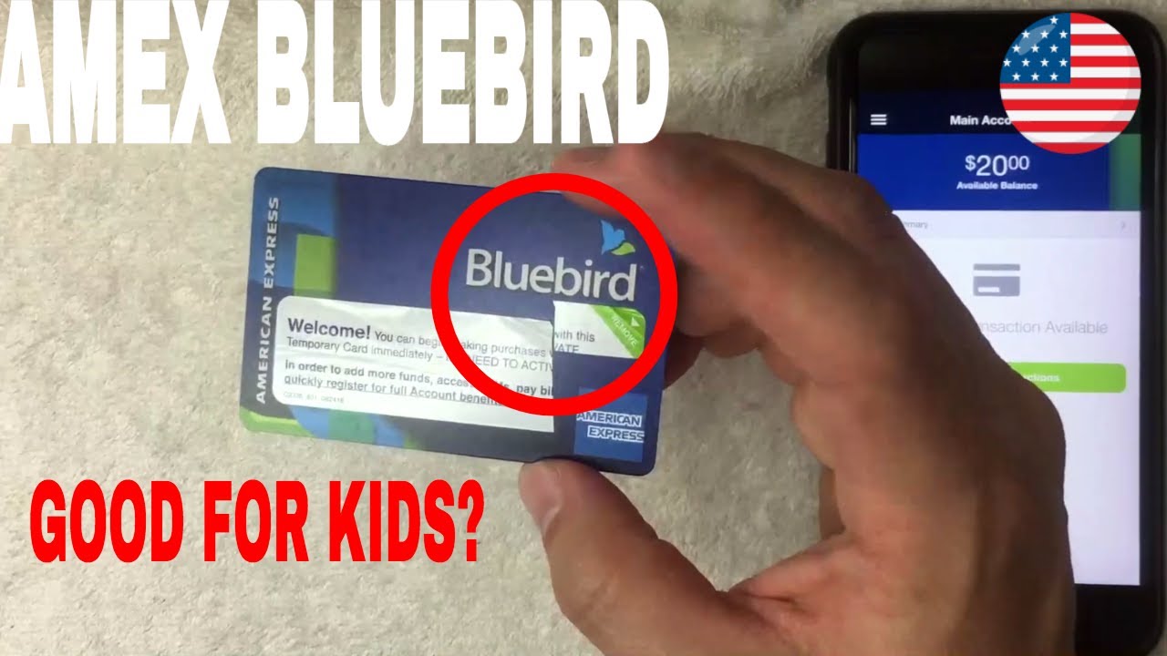Is American Express Bluebird Prepaid Debit Card Good For Your Minor Kids Under 18 Youtube