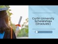 How to Apply for Curtin University Graduate Scholarships and Admissions as an International Student