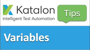 Katalon Studio | How to use Variables