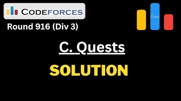 C .Quests | Codeforces Round 916 | Div 3 Solution