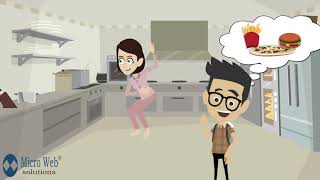 Micro Web Solutions - Meal Detail   School Management Software screenshot 1