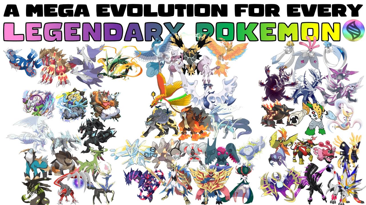Pokemon Mega Evolution Legendary 