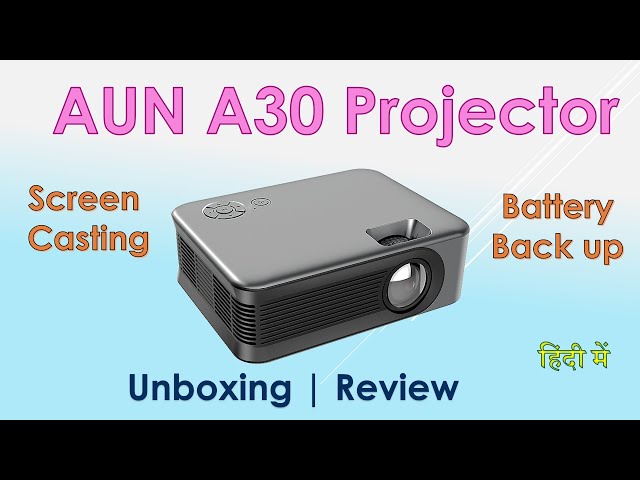 AUN A30, video proiettore portatile per cinema ovunque a soli 41