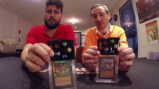 MTG Foil Mercadian Masques Misprints from our 2017 Beckett reception (upside down backs)