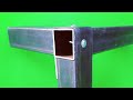 Few People Know | great IDEA for 3 90º degree right angles joined without welding.