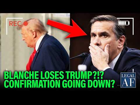 Trump ABANDONS AG Nominee Blanche at CRITICAL Moment as Confirmation Vote CANCELLED!!!