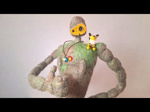 바늘로 천공의 성 라퓨타의 로봇만들기