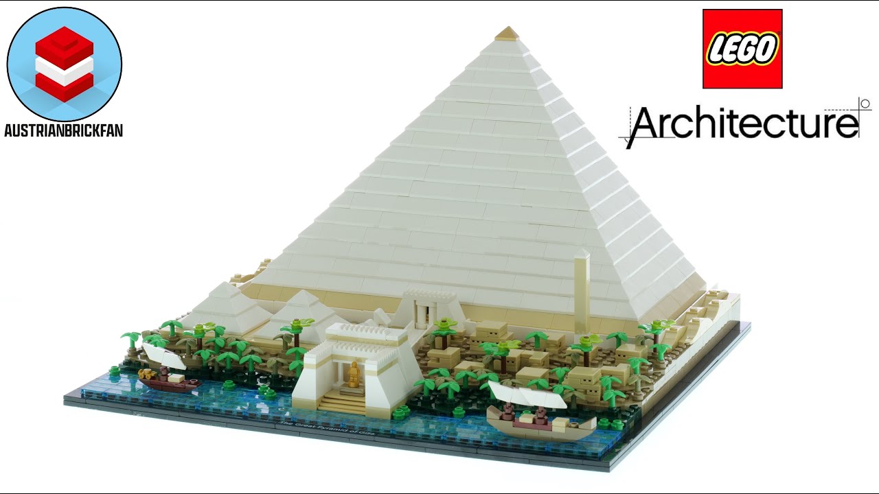 Lego Architecture Pyramid and Sphinx, Great Pyramid of Giza…