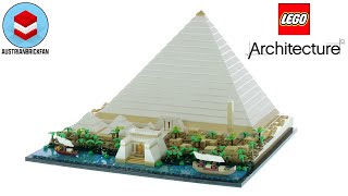 LEGO Architecture 21058 The Great Pyramid of Giza Speed Build