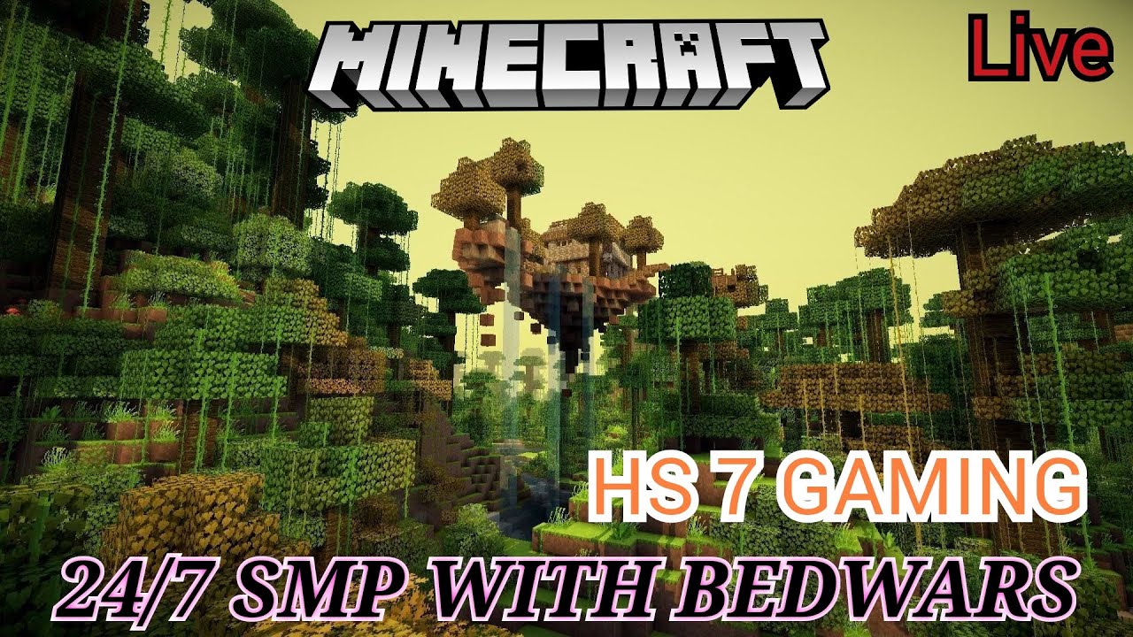 MINECRAFT SMP 24/7 JAVA + PE | GPLAY REDEEM CODE GIVEAWAY | HS 7 GAMING ...