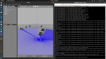 ROS2 Ackermann car simulation