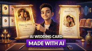 Create Wedding Invitation Cards with AI (Just Add Photo & Details) | (Step-by-Step Guide) Tutorial screenshot 5