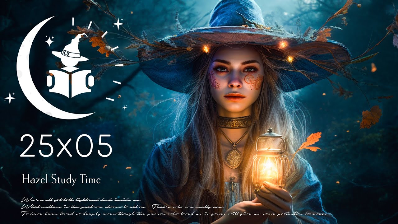 Witches Timer 25/5 Pomodoro Timer★︎ Magical Forest Music Deep Focus 528hz Music for ...