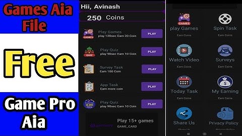 Pro Game New Free AiA File Kodular |New Game AiA File Free |Earning apps Free Aia File |Free Aia