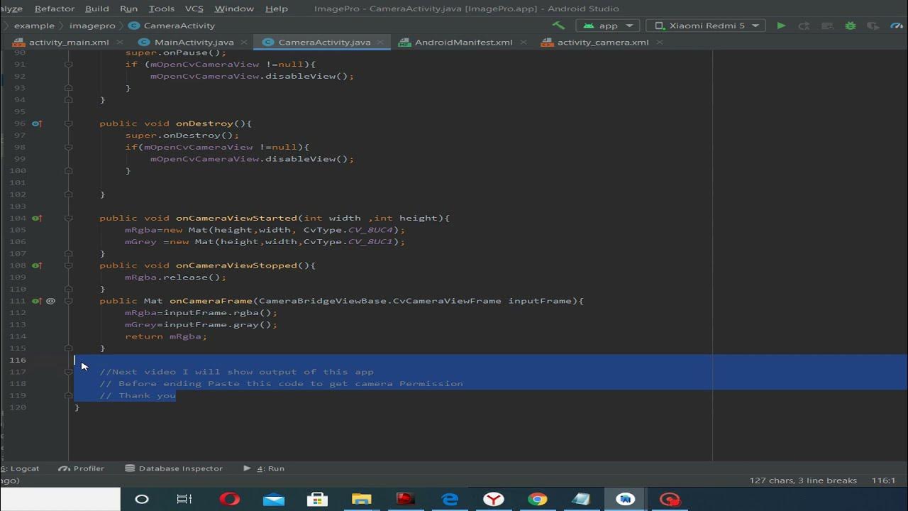 Image Processing On Android Using OpenCV Part 2: Output - YouTube