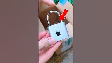 🔐✨ Smart Fingerprint Lock 🔥 |  Review 2025 #shorts #gadgets #FingerprintLock