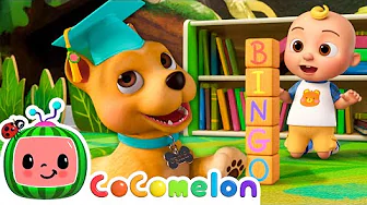 Bingo's First Day of School!🐕👩‍🏫 | Cocomelon | Kids Cartoons & Nursery Rhymes | Moonbug Kids