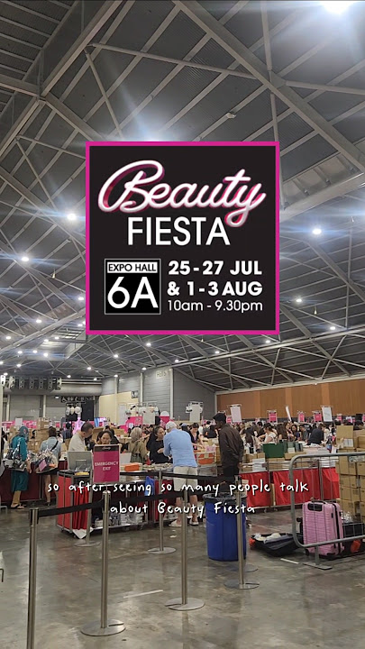 MAKEUP CLEARANCE WITH UP TO 90% OFF 🤩 | beauty fiesta singapore