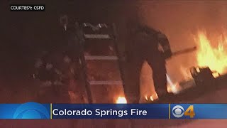 Two-Alarm Fire Breaks Out At Colorado Springs Residential Building