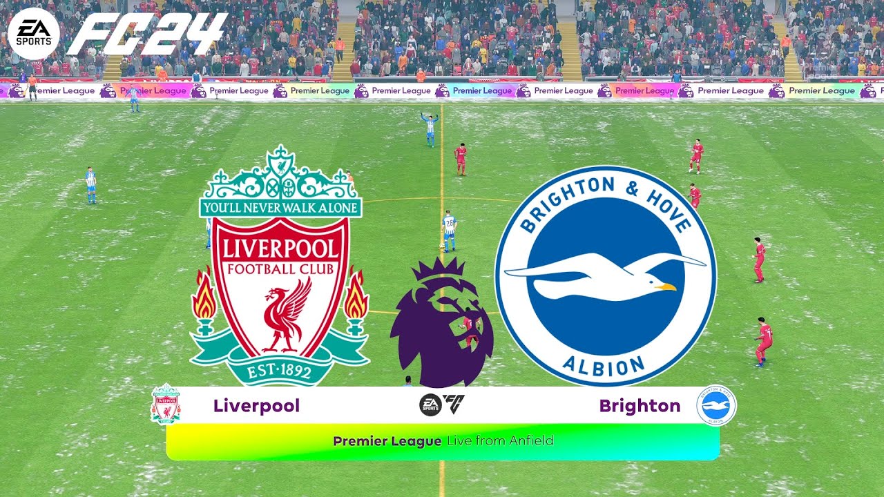 FC 24 | Liverpool vs Brighton - Premier League - PS5™ Full Match ...