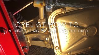 Opel GT How To: Repair Leaky Speedometer Cable