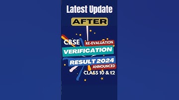 CBSE Class 10 & 12 After Revaluation Result 2024 announced|Digilocker #ytshorts #viral #cbse #result