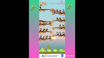 Birds puzzle sort game #game #puzzle #birds #bird #gameswithbrainsbd #puzzlegame
