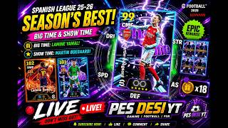 eFootball 26 Mobile Pack Opening + Trying New Players | LIVE