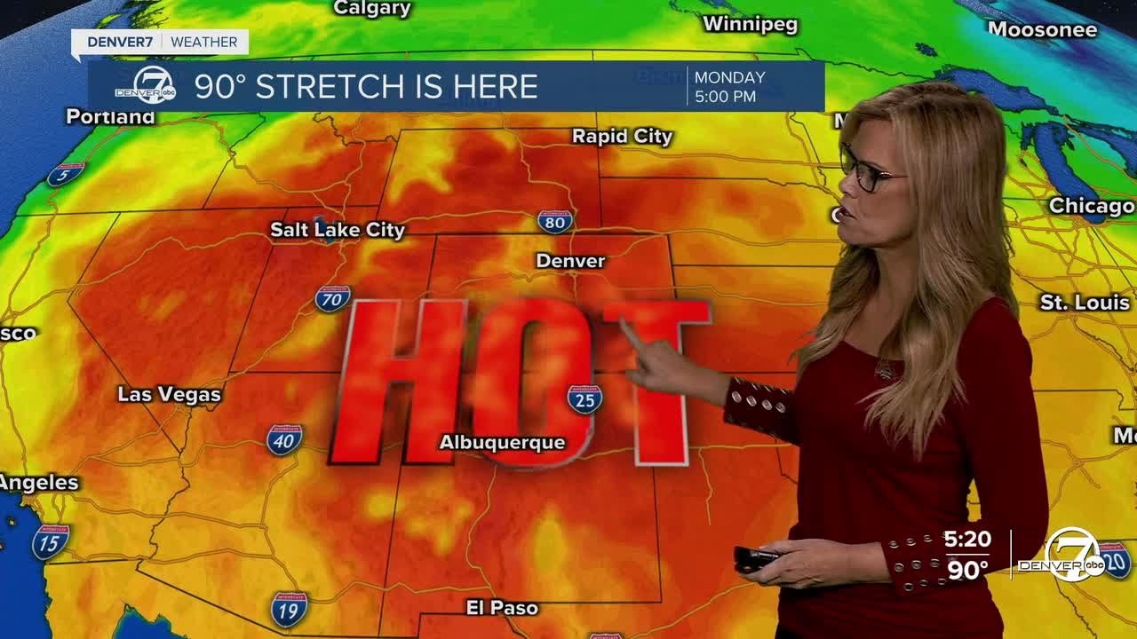 Hot for a few days before our next cold front arrives - YouTube