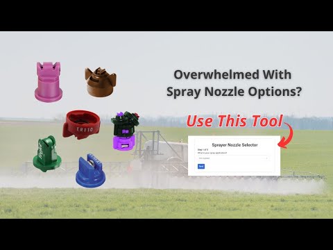 Sprayer Nozzle Selection Guide– Find the Best Nozzle for Your Application #spraynozzle #agriculture
