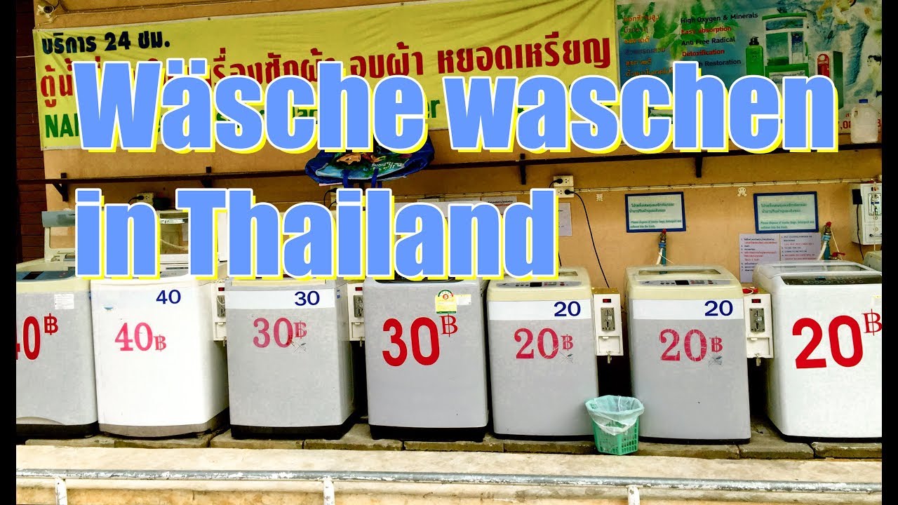 Die Wäsche selber waschen in Thailand  | Thailand Urlaub | VLOG#15