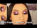 Morphe 35xo Palette | Purple Makeup Tutorial