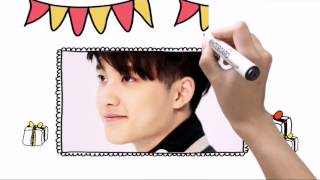 EXO Sing For You Happy Birthday D.O 2016.12.01