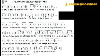 Tuhan Selalu Besertaku (BE SM HKBP no 178)  -  Lagu Sekolah Minggu