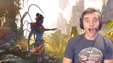 A NEW AVATAR GAME!?! Avatar: Frontiers of Pandora Game REVEAL REACTION!! [E3 HYPE TRAILER]