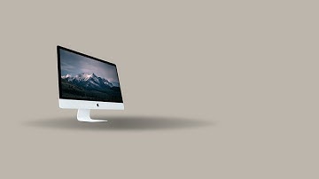 Perspective iMac Screen Mockup PowerPoint Animation