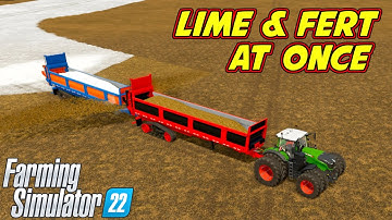 Lime And Fertilizer At The Same Time | Farming Simulator 22