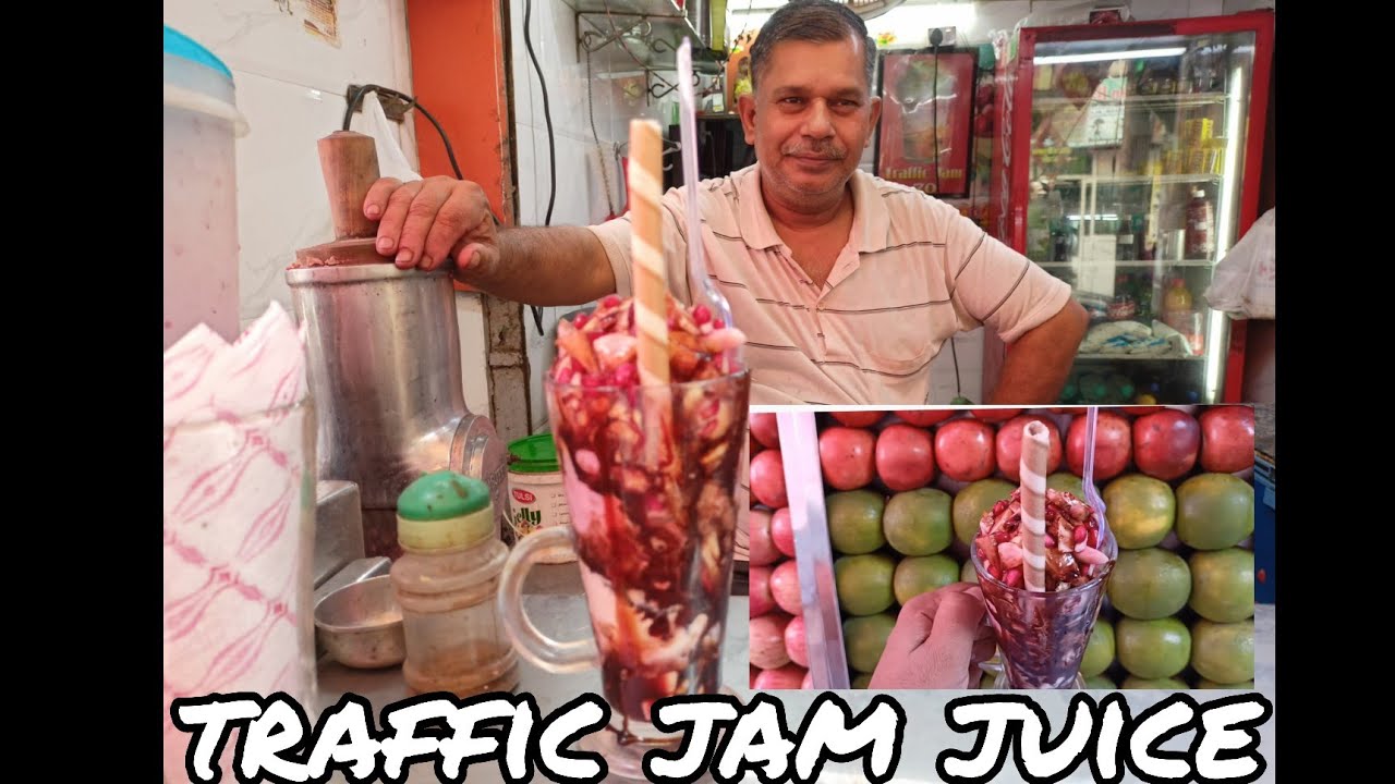 Traffic jam juice 🤯| Delhi's famous | गांधी juice center