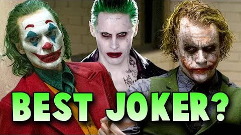 Best Joker? - Where Does Joaquin Phoenix Rank vs Heath Ledger, Jack Nicholson, Jared Leto...