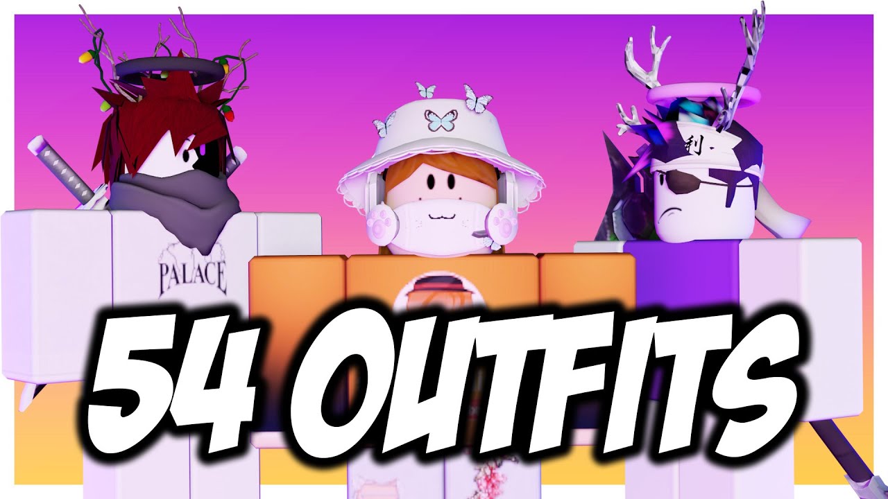 54 AWESOME ROBLOX OUTFITS - YouTube