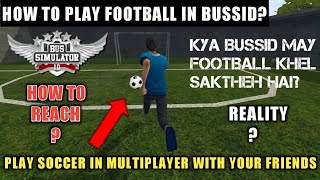 How To Reach Football Ground|SOCCER In BUS SIMULATOR INDONESIA|BUSSID|Football kaisa khel hai? screenshot 4