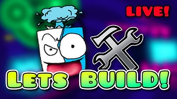 Building SPIRALx3! - Geometry Dash 2.2 LIVE!