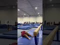 Gymnast BUCKLES on Beam | Falls HARD 🤸🏽‍♀️🫣💥😬 #gymnastics #fail #ouch #obese #getitgirl