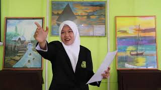 WOW!!! Yetti Niza Mulyati Juara 1 Lomba Baca Puisi Tingkat Nasional