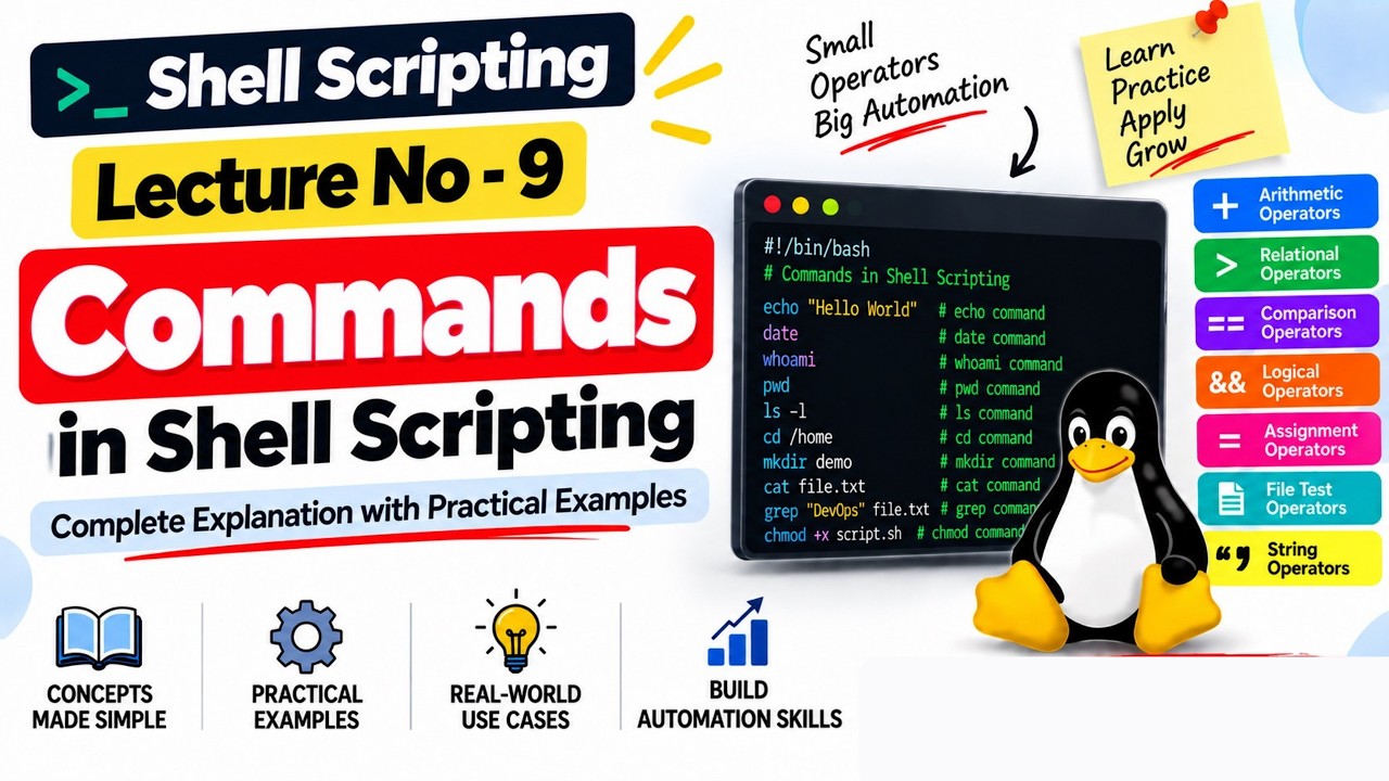 shell scripting day 9 - YouTube