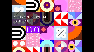 Abstract Geometric Background